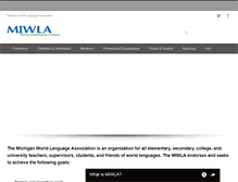 Tablet Screenshot of miwla.org